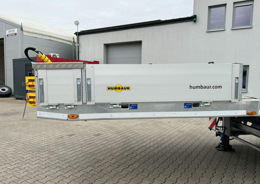 Humbaur Ocynkowana rama, Twarde drewno, W pełni hydrauliczne rampy - عربة مسطحة منخفضة نصف مقطورة: صور 2 Humbaur Ocynkowana rama, Twarde drewno, W pełni hydrauliczne rampy - عربة مسطحة منخفضة نصف مقطورة: صور 2