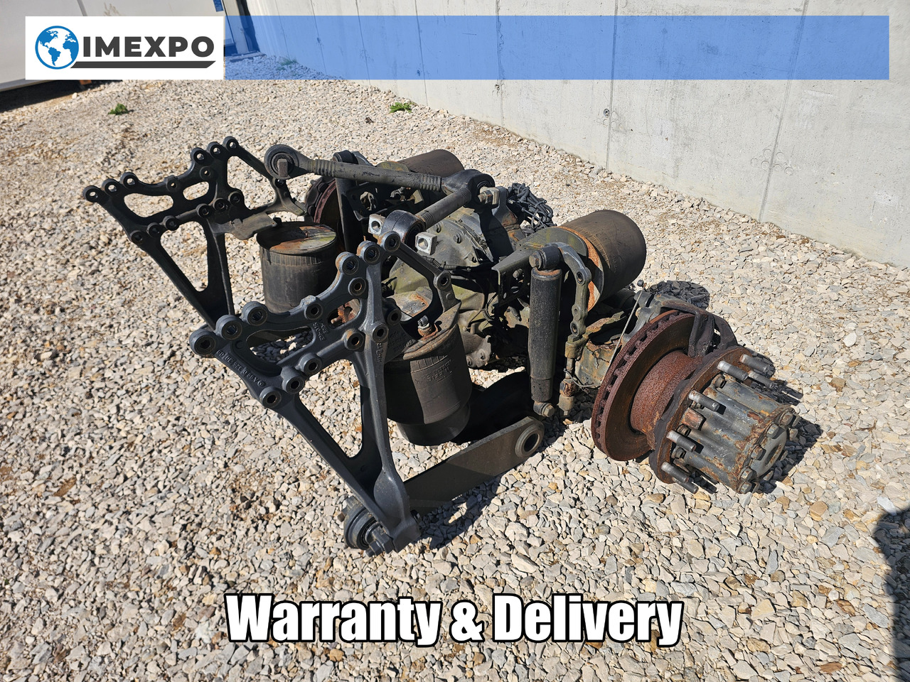 MERCEDES-BENZ ACTROS MP4 / COMPLETE REAR AXLE / R440 /RATIO: 2.733 - المحور الخلفي: صور 1 MERCEDES-BENZ ACTROS MP4 / COMPLETE REAR AXLE / R440 /RATIO: 2.733 - المحور الخلفي: صور 1