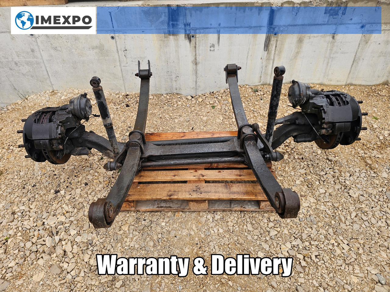 RENAULT MAGNUM DXI / COMPLETE FRONT AXLE / HUB SPRING - المحور الأمامي: صور 1 RENAULT MAGNUM DXI / COMPLETE FRONT AXLE / HUB SPRING - المحور الأمامي: صور 1
