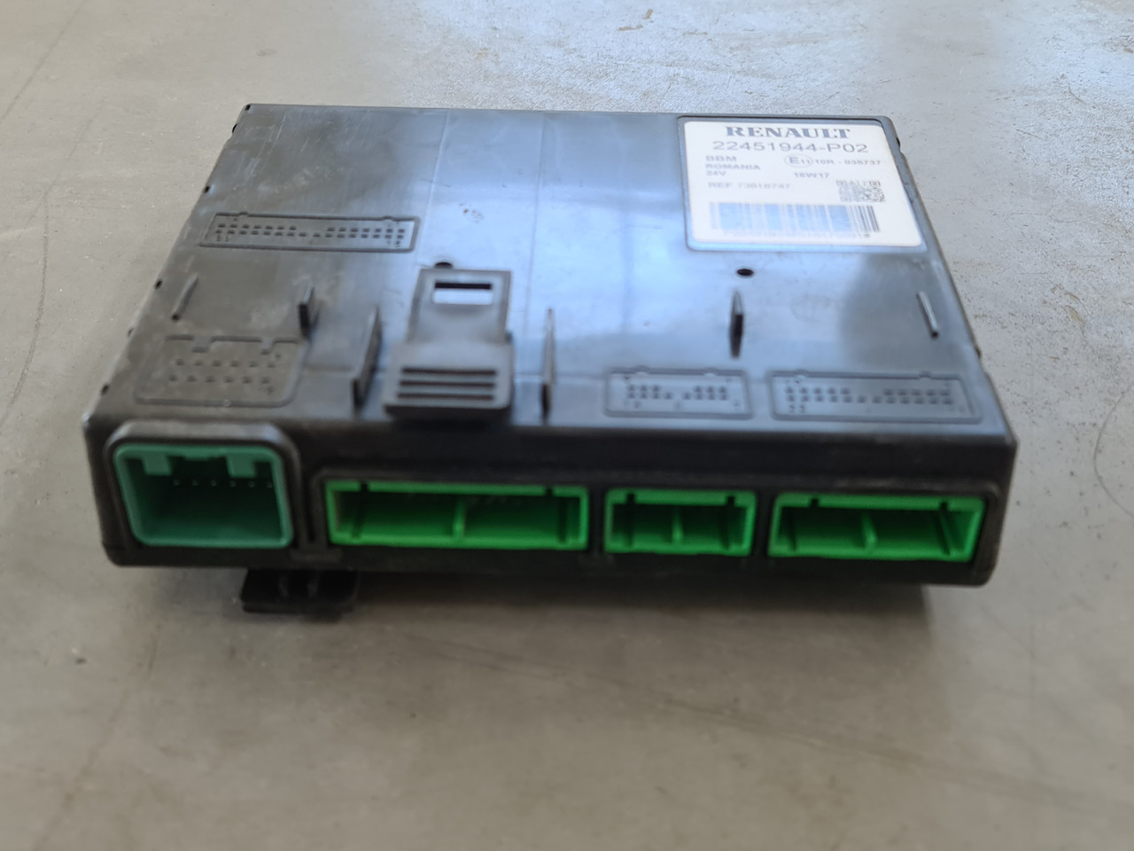 RENAULT RANGE T / BBM CONTROL UNIT / 22451944 P02 - كتلة التحكم: صور 3 RENAULT RANGE T / BBM CONTROL UNIT / 22451944 P02 - كتلة التحكم: صور 3