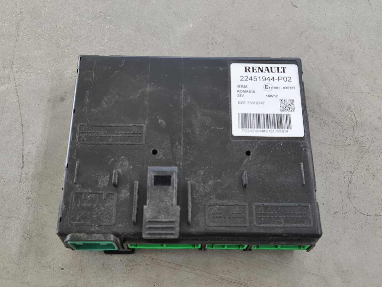 RENAULT RANGE T / BBM CONTROL UNIT / 22451944 P02 - كتلة التحكم: صور 2 RENAULT RANGE T / BBM CONTROL UNIT / 22451944 P02 - كتلة التحكم: صور 2