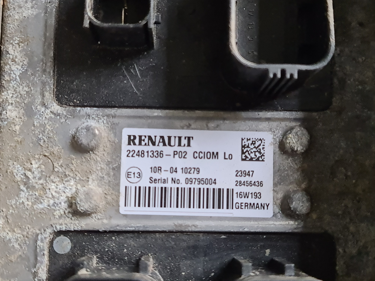 RENAULT RANGE T / CCIOM Lo CONTROL UNIT / 22481336-P02 - كتلة التحكم: صور 2 RENAULT RANGE T / CCIOM Lo CONTROL UNIT / 22481336-P02 - كتلة التحكم: صور 2