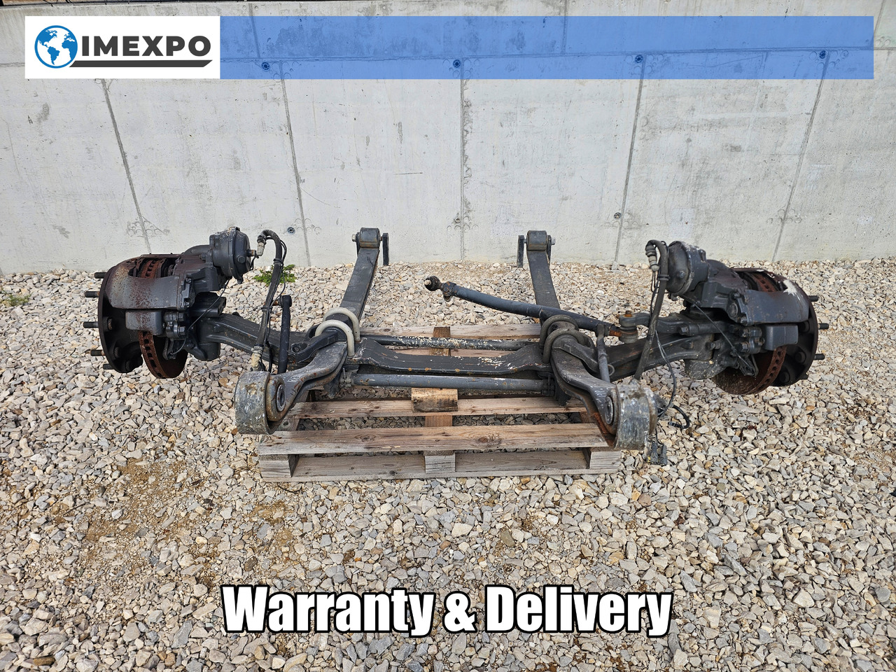RENAULT RANGE T EURO 6 / COMPLETE FRONT AXLE - المحور الأمامي: صور 1 RENAULT RANGE T EURO 6 / COMPLETE FRONT AXLE - المحور الأمامي: صور 1
