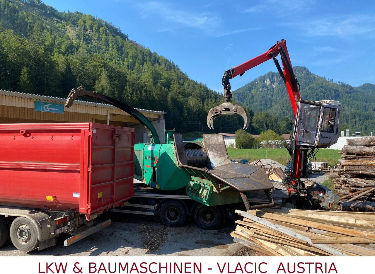 DAF CF85 Holzhackmaschine JENZ HEM 700 - شاحنة قطع الأشجار: صور 3 DAF CF85 Holzhackmaschine JENZ HEM 700 - شاحنة قطع الأشجار: صور 3