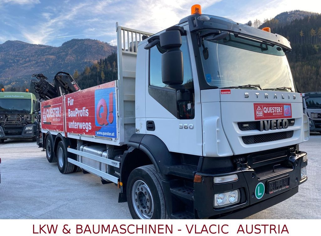 Iveco Stralis 360 Kran HIAB 166 4xHydr. Ladung 6,20m Iveco Stralis 360 Kran HIAB 166 4xHydr. Ladung 6,20m - شاحنات مسطحة, شاحنة كرين: صور 2 Iveco Stralis 360 Kran HIAB 166 4xHydr. Ladung 6,20m Iveco Stralis 360 Kran HIAB 166 4xHydr. Ladung 6,20m - شاحنات مسطحة, شاحنة كرين: صور 2