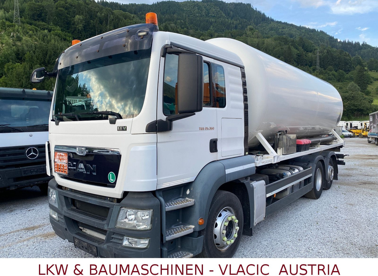 MAN TGS 26.360 euro5 eev Gastank - شاحنة صهريج: صور 1 MAN TGS 26.360 euro5 eev Gastank - شاحنة صهريج: صور 1