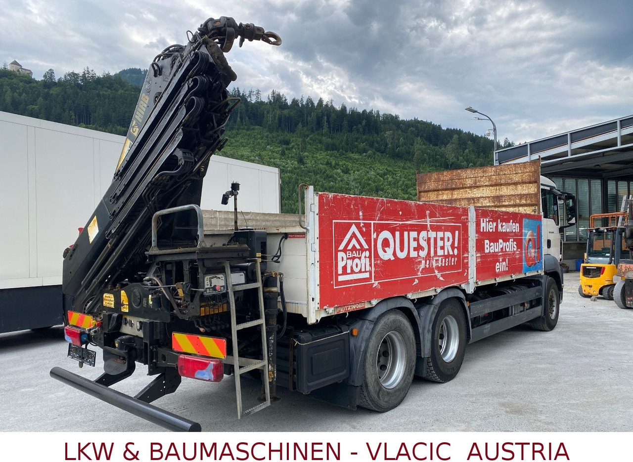 MAN TGS 26.400 6x4 mit Kran HIAB 166 - شاحنات مسطحة, شاحنة كرين: صور 3 MAN TGS 26.400 6x4 mit Kran HIAB 166 - شاحنات مسطحة, شاحنة كرين: صور 3