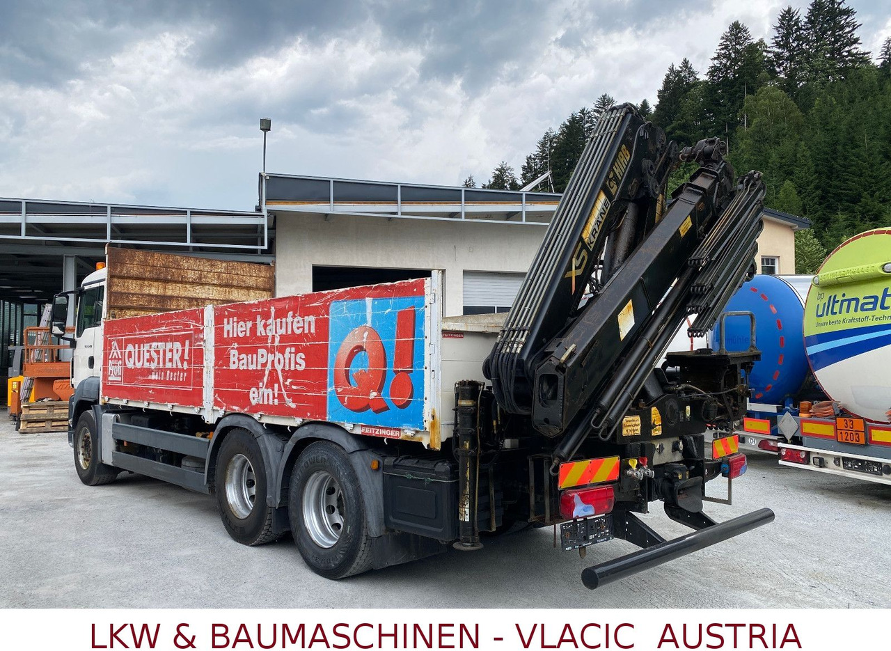 MAN TGS 26.400 6x4 mit Kran HIAB 166 - شاحنات مسطحة, شاحنة كرين: صور 4 MAN TGS 26.400 6x4 mit Kran HIAB 166 - شاحنات مسطحة, شاحنة كرين: صور 4