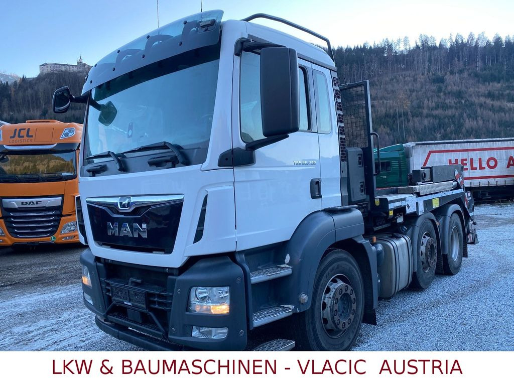 MAN TGS 26.420 6x2 Lift/Lenk vorlaufachsen - شاحنات قابلة للفك شاحنة: صور 1 MAN TGS 26.420 6x2 Lift/Lenk vorlaufachsen - شاحنات قابلة للفك شاحنة: صور 1