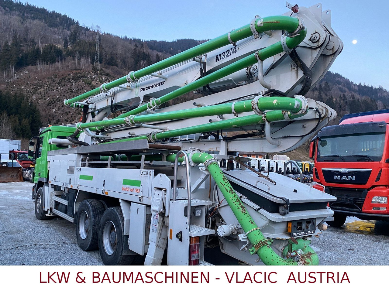 Mercedes-Benz 2641 Putzmeister 32/4 - مضخة خرسانة: صور 3 Mercedes-Benz 2641 Putzmeister 32/4 - مضخة خرسانة: صور 3