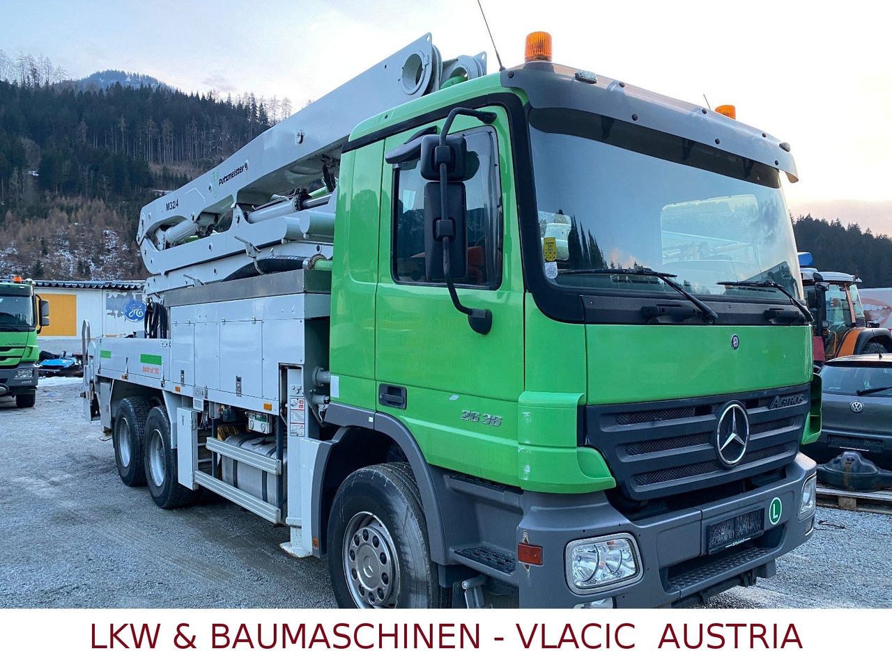Mercedes-Benz 2641 Putzmeister 32/4 - مضخة خرسانة: صور 2 Mercedes-Benz 2641 Putzmeister 32/4 - مضخة خرسانة: صور 2