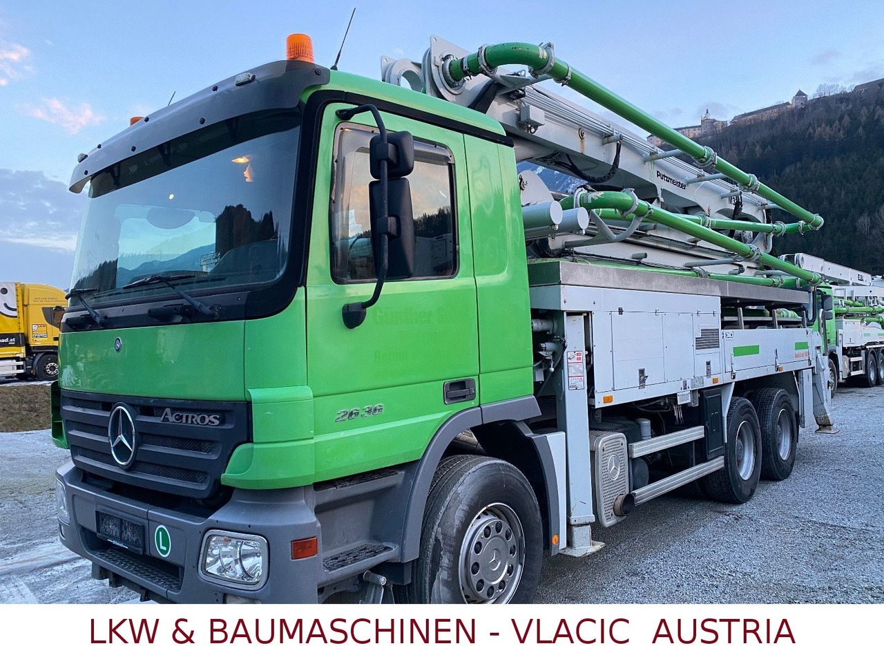 Mercedes-Benz 2641 Putzmeister 32/4 - مضخة خرسانة: صور 1 Mercedes-Benz 2641 Putzmeister 32/4 - مضخة خرسانة: صور 1