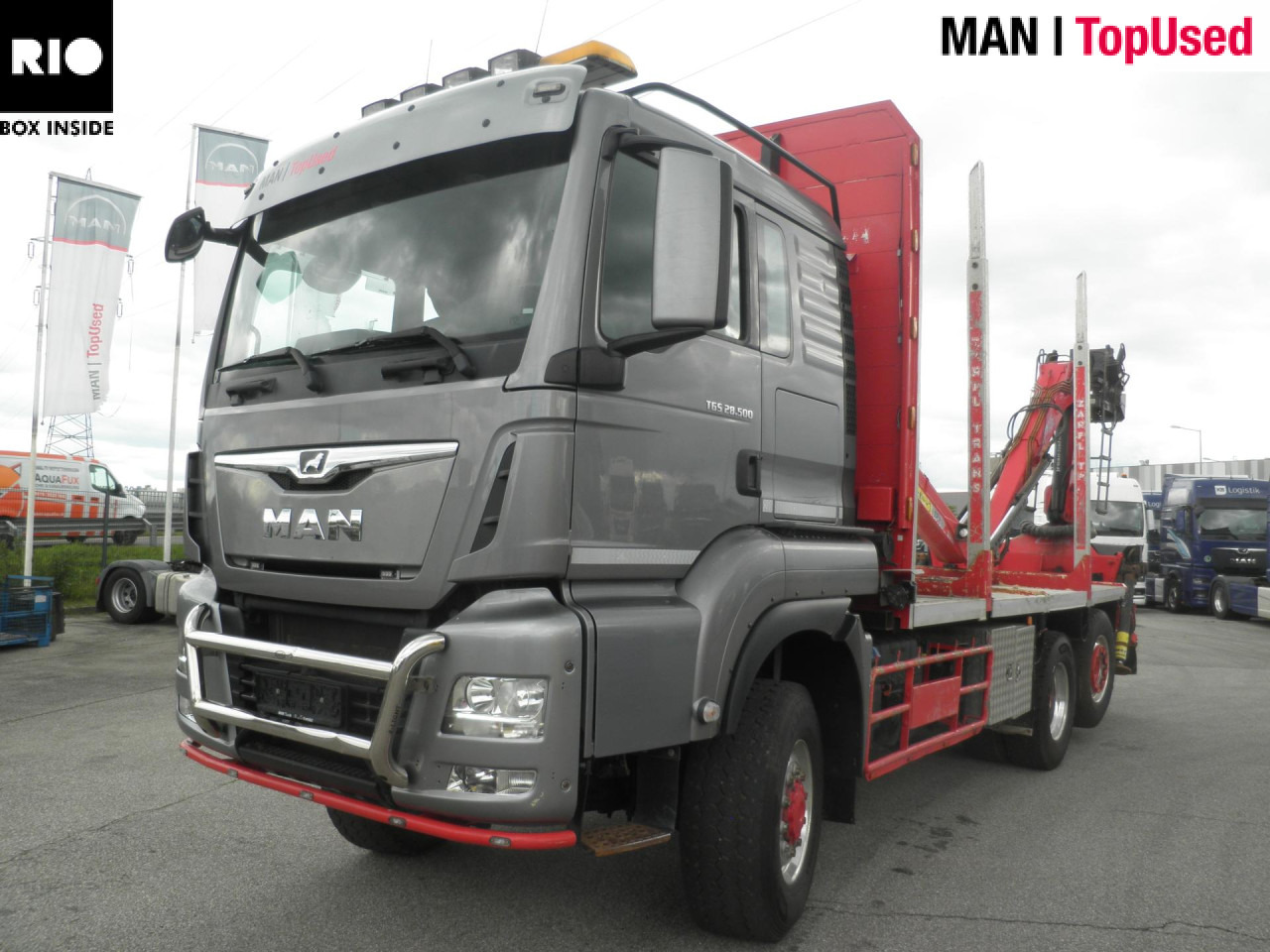 MAN TGS 28.500 6X4-4 BL - شاحنة قطع الأشجار: صور 1 MAN TGS 28.500 6X4-4 BL - شاحنة قطع الأشجار: صور 1