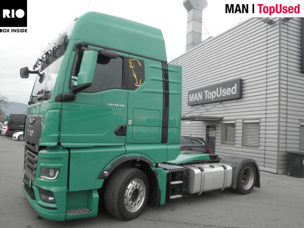 MAN TGX 18.510 4x2 LL SA - شاحنة جرار: صور 1 MAN TGX 18.510 4x2 LL SA - شاحنة جرار: صور 1