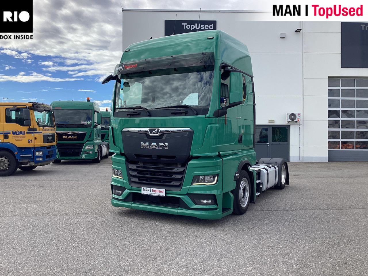 MAN TGX 18.510 4x2 LL SA - شاحنة جرار: صور 1 MAN TGX 18.510 4x2 LL SA - شاحنة جرار: صور 1