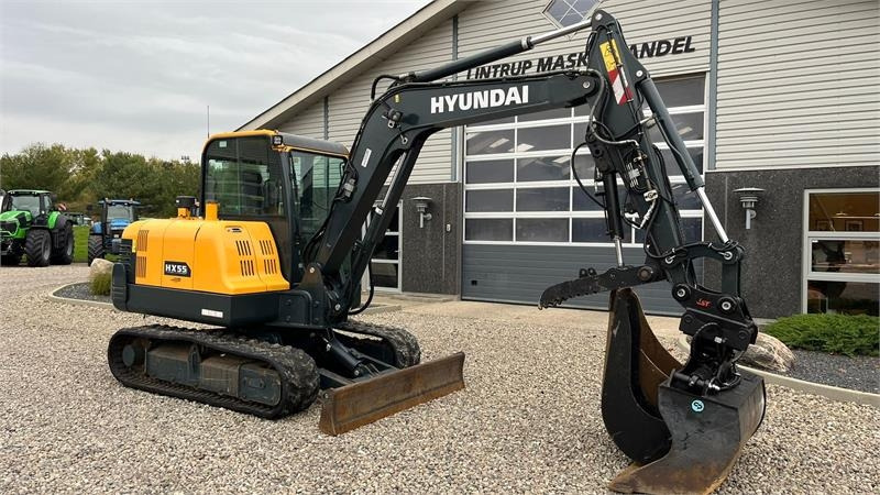 Hyundai HX55 Med Hydrema skifte og centralsmørring og grab - حفارة مصغرة: صور 5 Hyundai HX55 Med Hydrema skifte og centralsmørring og grab - حفارة مصغرة: صور 5
