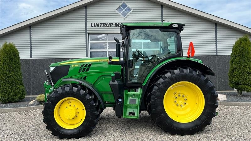 John Deere 6135R Krybegear, frontlift, TLS Affjedret foraksel - جرار: صور 1 John Deere 6135R Krybegear, frontlift, TLS Affjedret foraksel - جرار: صور 1