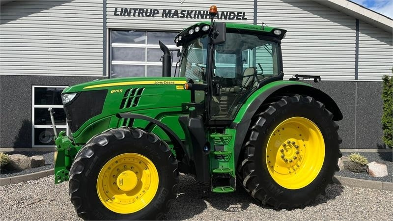 John Deere 6175R Med frontlift og frontPTO samt luft anlæg - جرار: صور 1 John Deere 6175R Med frontlift og frontPTO samt luft anlæg - جرار: صور 1