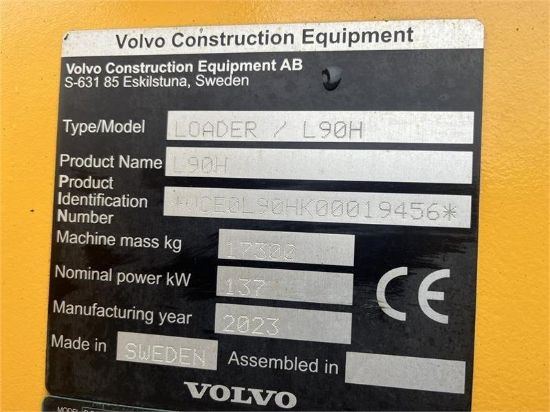 Volvo L90H Dansk-maskine, med alt udstyr på. CDC, BSS, - اللودر بعجل: صور 2 Volvo L90H Dansk-maskine, med alt udstyr på. CDC, BSS, - اللودر بعجل: صور 2
