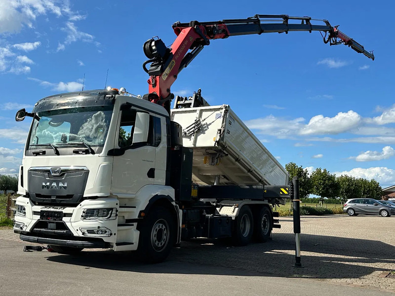 MAN TGS 26.430 2022!EURO6!! 6x2!! PALFINGER 23tm+JIB+LIER/WINCH!!DREISEITEN KIPPER/BORDMATIC!!9tkm - قلابات, شاحنة كرين: صور 5 MAN TGS 26.430 2022!EURO6!! 6x2!! PALFINGER 23tm+JIB+LIER/WINCH!!DREISEITEN KIPPER/BORDMATIC!!9tkm - قلابات, شاحنة كرين: صور 5
