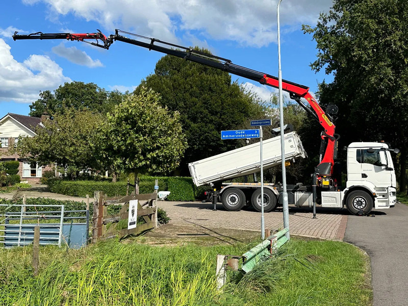 MAN TGS 26.430 2022!EURO6!! 6x2!! PALFINGER 23tm+JIB+LIER/WINCH!!DREISEITEN KIPPER/BORDMATIC!!9tkm - قلابات, شاحنة كرين: صور 3 MAN TGS 26.430 2022!EURO6!! 6x2!! PALFINGER 23tm+JIB+LIER/WINCH!!DREISEITEN KIPPER/BORDMATIC!!9tkm - قلابات, شاحنة كرين: صور 3