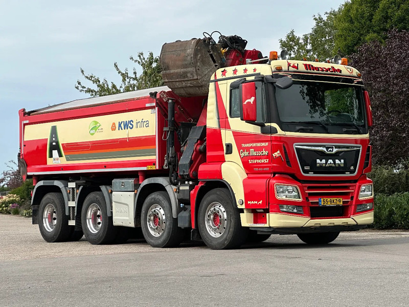 MAN TGS 43-460 WVT WIDESPREAD!!Z-Kraan/Kipper EURO 6!!263tkm!MANUELL!!ZERO EMISSIE 05-29 - قلابات, شاحنة كرين: صور 4 MAN TGS 43-460 WVT WIDESPREAD!!Z-Kraan/Kipper EURO 6!!263tkm!MANUELL!!ZERO EMISSIE 05-29 - قلابات, شاحنة كرين: صور 4