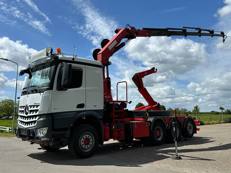 Mercedes-Benz Arocs 3251 8x4 TRIPLE!!26TM KRAAN/HAAK!!EURO6!!TOP! - شاحنة ذات الخطاف, شاحنة كرين: صور 4 Mercedes-Benz Arocs 3251 8x4 TRIPLE!!26TM KRAAN/HAAK!!EURO6!!TOP! - شاحنة ذات الخطاف, شاحنة كرين: صور 4