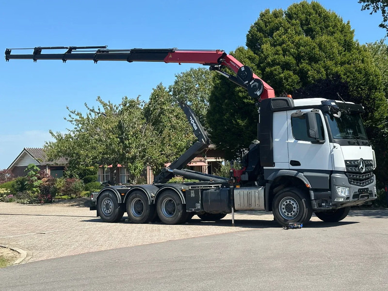 Mercedes-Benz Arocs 3251 8x4 TRIPLE!!28TM KRAAN/HAAK!!EURO6!!TOP! ZERO EMISSIE 2030!! - شاحنة ذات الخطاف, شاحنة كرين: صور 3 Mercedes-Benz Arocs 3251 8x4 TRIPLE!!28TM KRAAN/HAAK!!EURO6!!TOP! ZERO EMISSIE 2030!! - شاحنة ذات الخطاف, شاحنة كرين: صور 3