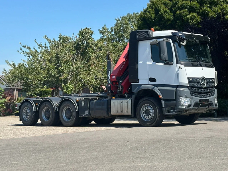 Mercedes-Benz Arocs 3251 8x4 TRIPLE!!28TM KRAAN/HAAK!!EURO6!!TOP! ZERO EMISSIE 2030!! - شاحنة ذات الخطاف, شاحنة كرين: صور 4 Mercedes-Benz Arocs 3251 8x4 TRIPLE!!28TM KRAAN/HAAK!!EURO6!!TOP! ZERO EMISSIE 2030!! - شاحنة ذات الخطاف, شاحنة كرين: صور 4
