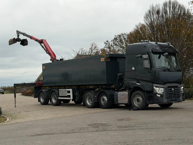 Renault T480 6x2 trekker 262dkm!! TRAILER WITH CRANE FOR SCREED! - شاحنة جرار: صور 5 Renault T480 6x2 trekker 262dkm!! TRAILER WITH CRANE FOR SCREED! - شاحنة جرار: صور 5