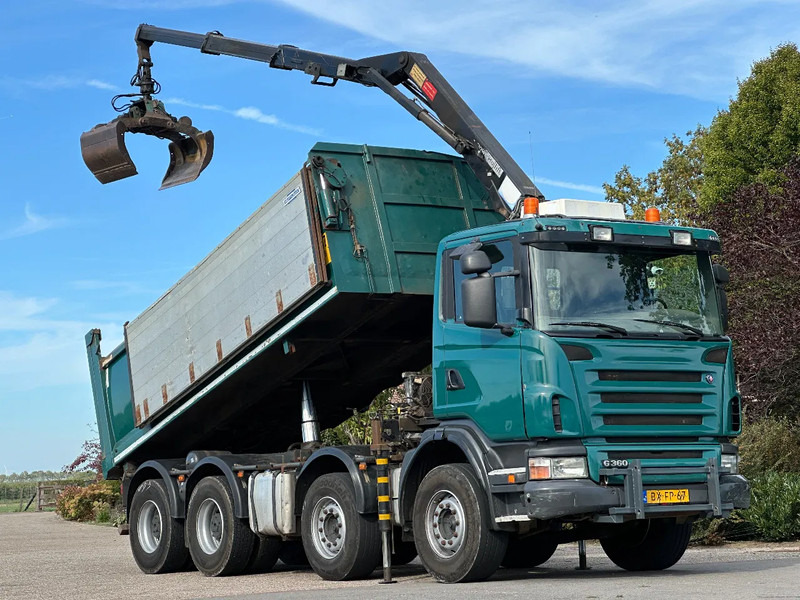 Scania G360 8x4!!Z-Kraan/KIPPER!! - قلابات, شاحنة كرين: صور 1 Scania G360 8x4!!Z-Kraan/KIPPER!! - قلابات, شاحنة كرين: صور 1