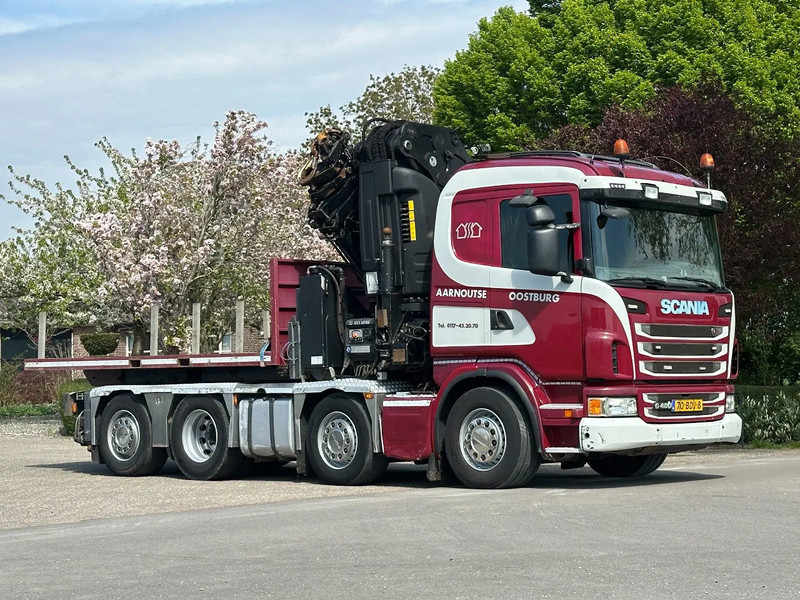 شاحنة كرين Scania G480 !!TRUCK/TRACTOR!!!CRANE/GRUE/HIAB 105TM!!TOP!EURO6!!: صور 7