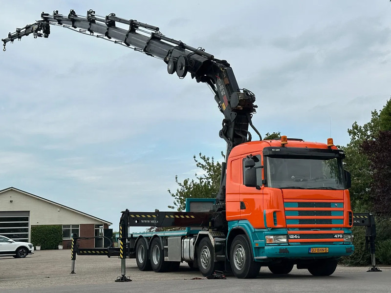 Scania R124-470 8X4!! HIAB70TM/FLY-JIB!!WINCH/LIER!!TOP!! - شاحنة كرين: صور 1 Scania R124-470 8X4!! HIAB70TM/FLY-JIB!!WINCH/LIER!!TOP!! - شاحنة كرين: صور 1