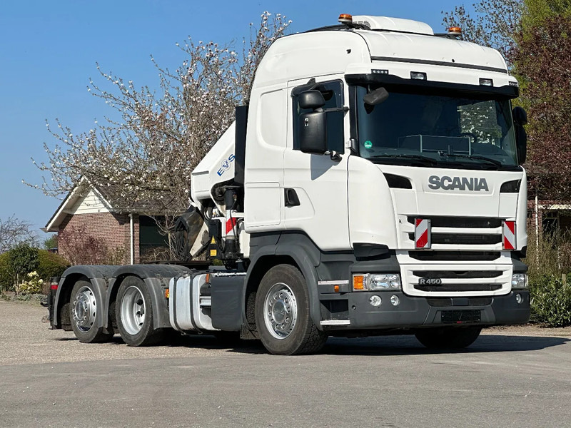 Scania R450 6x2 !!TRACTOR!!!CRANE/GRUE/HMF 50TM!!TOP!EURO6!! - شاحنة جرار: صور 2 Scania R450 6x2 !!TRACTOR!!!CRANE/GRUE/HMF 50TM!!TOP!EURO6!! - شاحنة جرار: صور 2