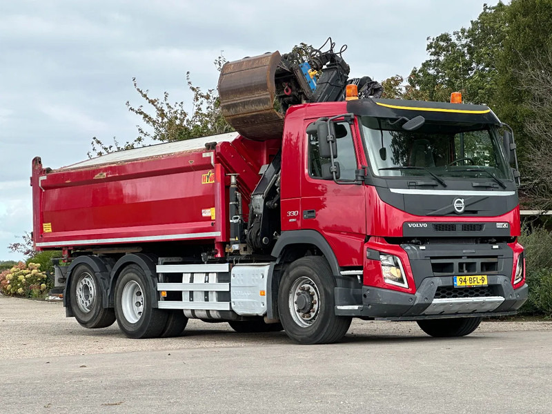 Volvo FMX 330 EURO6!!6X4!!VOORAS AANGEDREVEN!!Z-Kraan/KIPPER!! - قلابات, شاحنة كرين: صور 5 Volvo FMX 330 EURO6!!6X4!!VOORAS AANGEDREVEN!!Z-Kraan/KIPPER!! - قلابات, شاحنة كرين: صور 5