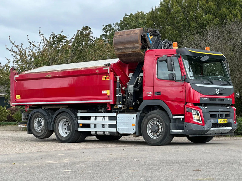 Volvo FMX 330 EURO6!!6X4!!VOORAS AANGEDREVEN!!Z-Kraan/KIPPER!! - قلابات, شاحنة كرين: صور 2 Volvo FMX 330 EURO6!!6X4!!VOORAS AANGEDREVEN!!Z-Kraan/KIPPER!! - قلابات, شاحنة كرين: صور 2