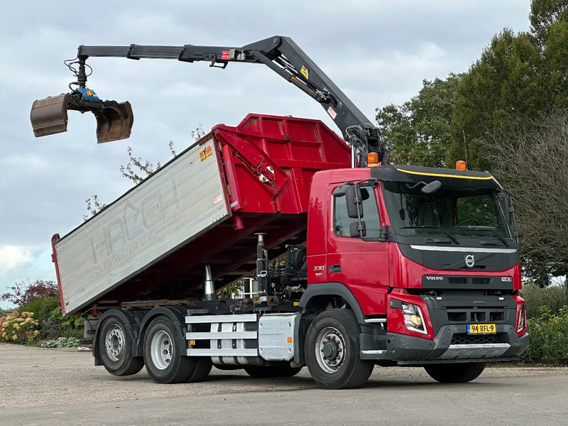 Volvo FMX 330 EURO6!!6X4!!VOORAS AANGEDREVEN!!Z-Kraan/KIPPER!! - قلابات, شاحنة كرين: صور 1 Volvo FMX 330 EURO6!!6X4!!VOORAS AANGEDREVEN!!Z-Kraan/KIPPER!! - قلابات, شاحنة كرين: صور 1