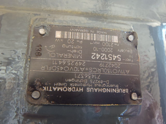 Brueninghaus Hydromatik A11VO130LRCS - - مضخة هيدروليكية - آلات البناء: صور 3 Brueninghaus Hydromatik A11VO130LRCS - - مضخة هيدروليكية - آلات البناء: صور 3