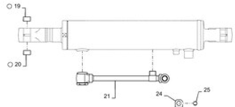 Case PW01V00073F1 - الاسطوانة الهيدروليكية - الآلات والماكينات الزراعية: صور 1 Case PW01V00073F1 - الاسطوانة الهيدروليكية - الآلات والماكينات الزراعية: صور 1