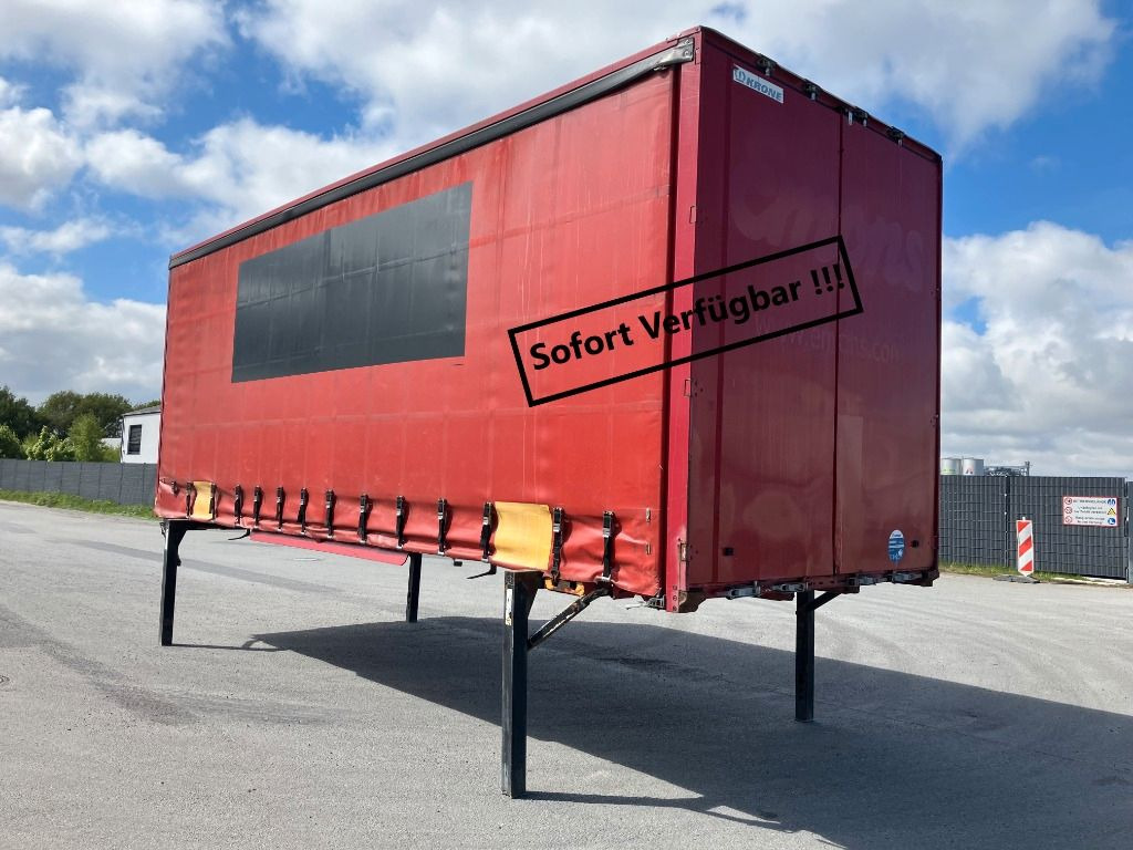 Krone Wechselbrücke Koffer - جسم السيارة - بغطاء جانبي: صور 1 Krone Wechselbrücke Koffer - جسم السيارة - بغطاء جانبي: صور 1