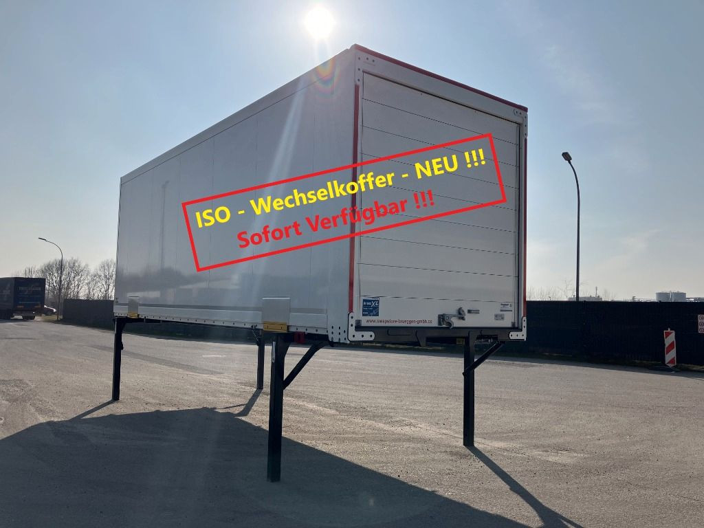 Krone Wechselbrücke Kühlaufbau - بصندوق مغلق: صور 1 Krone Wechselbrücke Kühlaufbau - بصندوق مغلق: صور 1