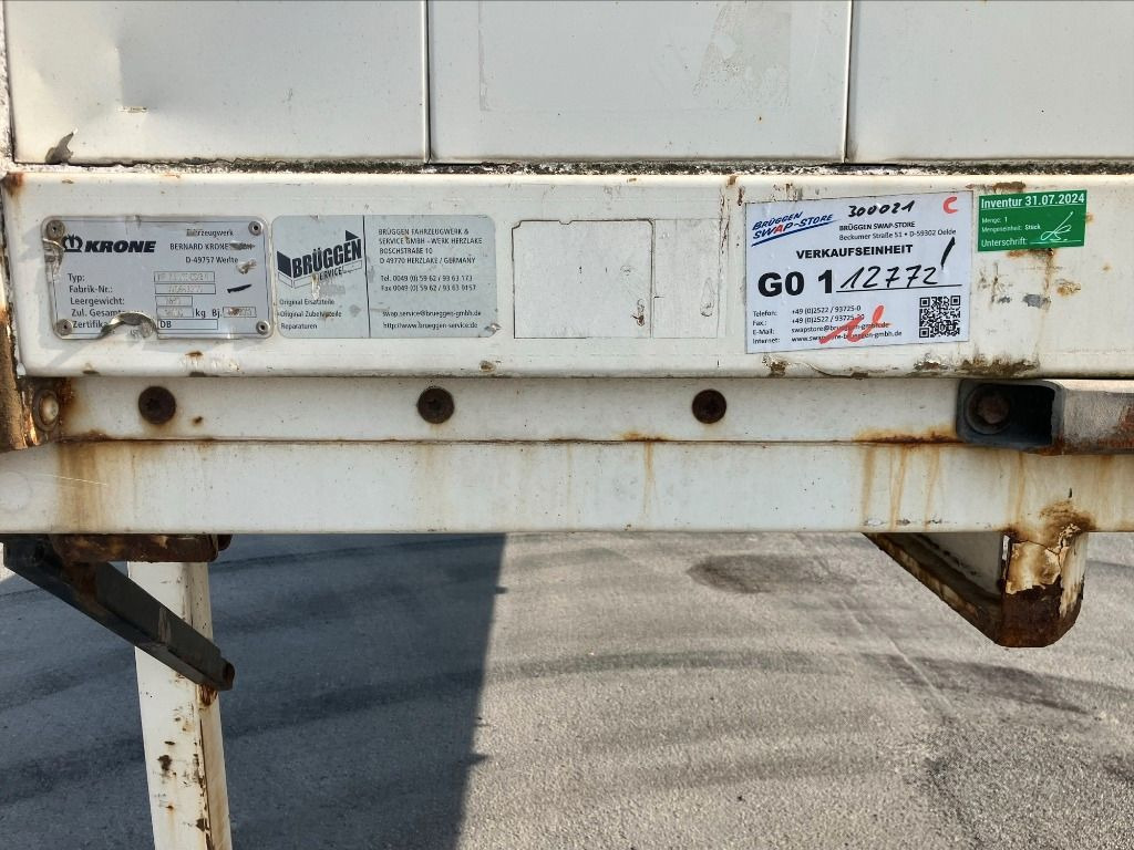 جسم الشاحنة المسطحة Krone Wechselbrücke Pritsche: صور 7