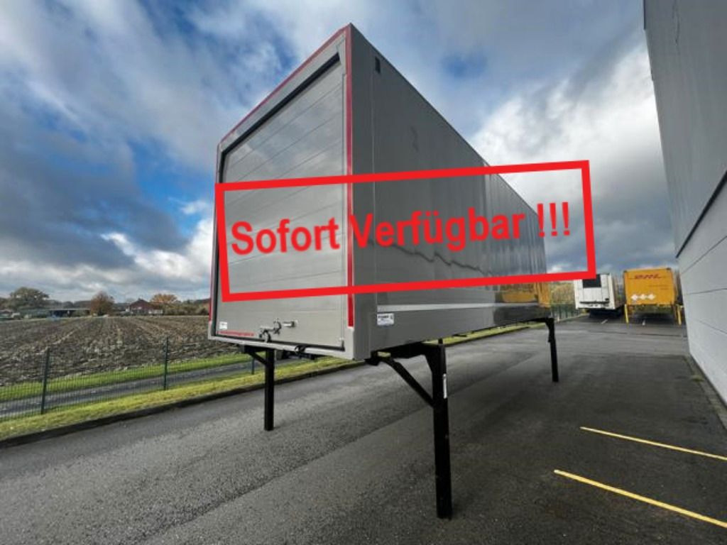 Krone Wechselkoffer Heck Alu.- Rolltor - بصندوق مغلق: صور 1 Krone Wechselkoffer Heck Alu.- Rolltor - بصندوق مغلق: صور 1