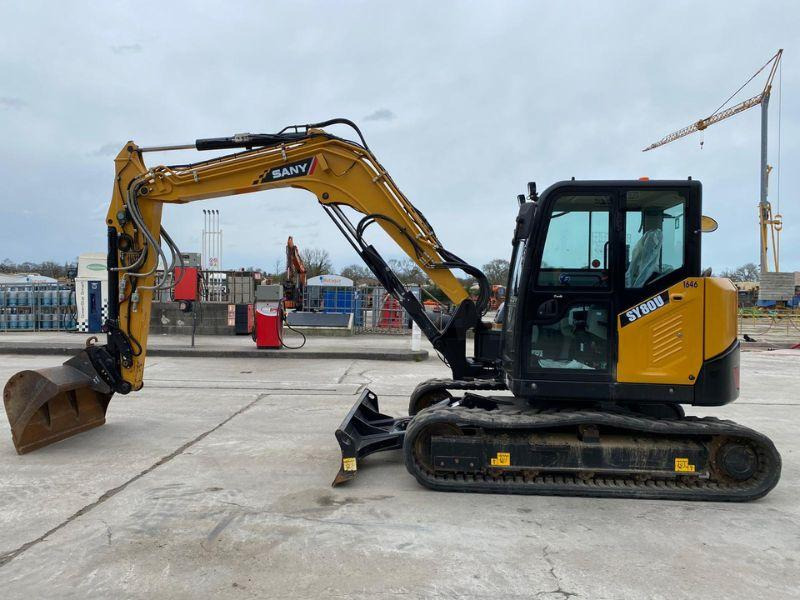 Sany SY80U - حفارات زحافة: صور 1 Sany SY80U - حفارات زحافة: صور 1