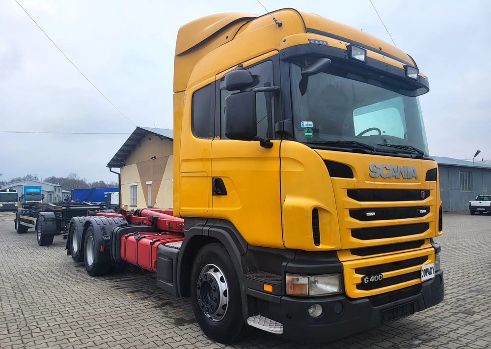 Scania Scania B6X2 - شاحنة ذات الخطاف: صور 3 Scania Scania B6X2 - شاحنة ذات الخطاف: صور 3