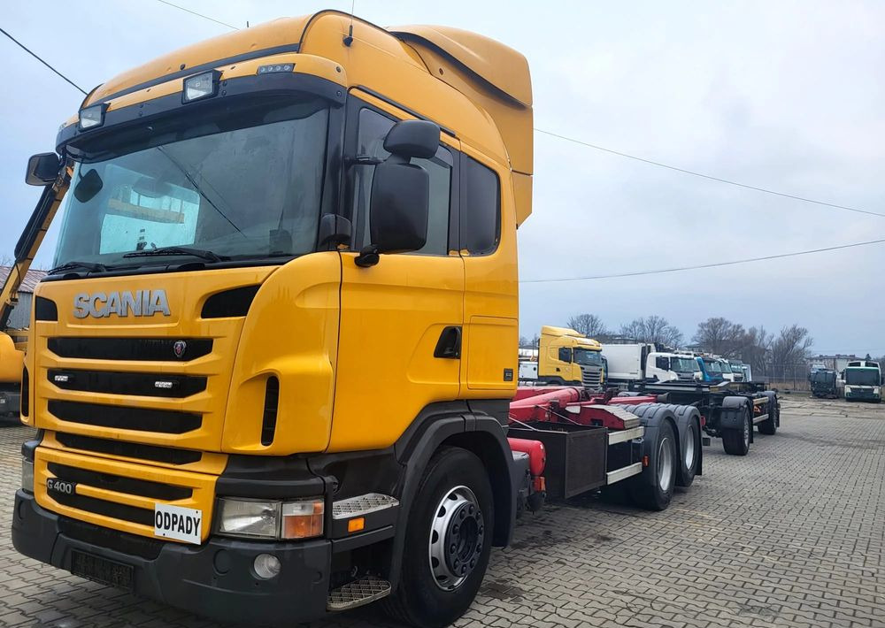 Scania Scania B6X2 - شاحنة ذات الخطاف: صور 1 Scania Scania B6X2 - شاحنة ذات الخطاف: صور 1