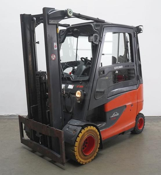 Linde E 35 HL 387 - رافعة شوكية كهربائية: صور 1 Linde E 35 HL 387 - رافعة شوكية كهربائية: صور 1
