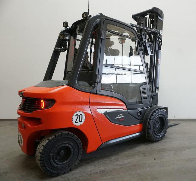 Linde H 35 D 1202 - رافعة شوكية ديزل: صور 2 Linde H 35 D 1202 - رافعة شوكية ديزل: صور 2