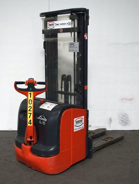 Linde L 16 i 372 - معدات تكديس: صور 1 Linde L 16 i 372 - معدات تكديس: صور 1