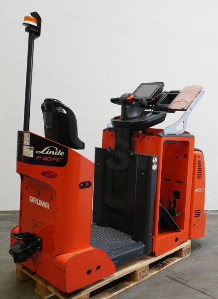 Linde P 30 C 1190 - جرار السحب الكهربائي: صور 2 Linde P 30 C 1190 - جرار السحب الكهربائي: صور 2